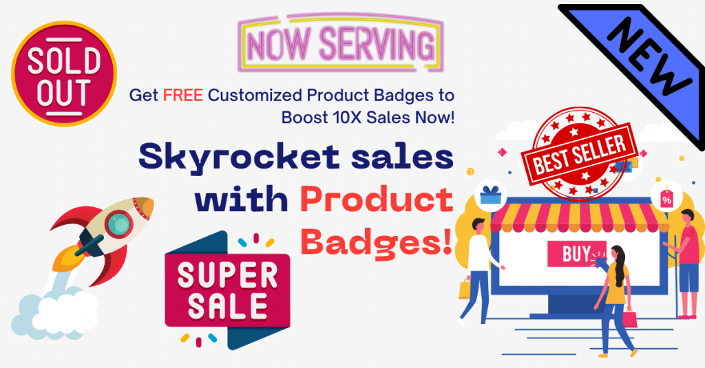 Skyrocket sales with Product Badges! MyShopKit - Ecommerce Solution